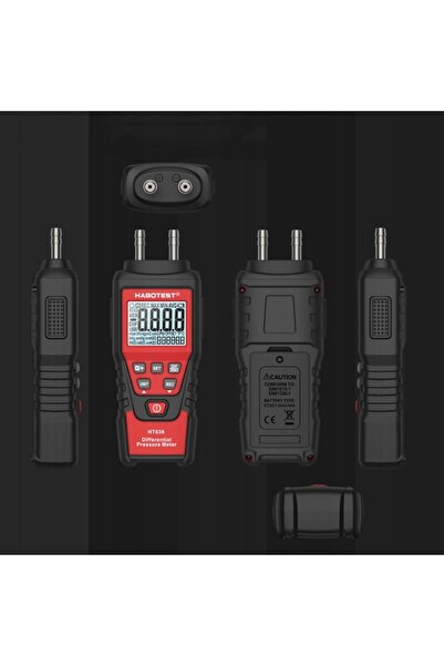 Habotest MANOMETRU DIGITAL DE PRESIUNE, TESTER DE VACUUM DIFERENȚIAL 0-0.350 BAR