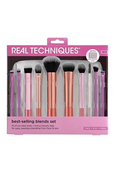 Real Techniques Real Techiques Set de pensule de machiaj Bestseller cu ameste...