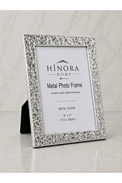 Hinora Metal Photo Frame Honeycomb Pattern Decorative Desktop Picture Frame –...