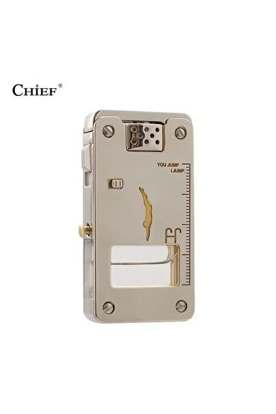 TECH LİGHTER GİFT Premium Hediyelik Çakmak Titanyum Tasarım