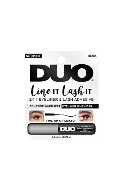 Ardell Duo Line It Lash It Eyeliner adeziv 2 în 1 pentru gene - NEGRU 3.5g
