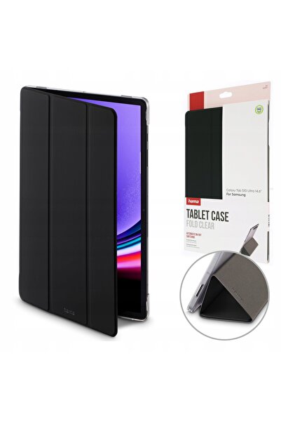 Hama Husă transparentă pliabilă pentru Samsung Galaxy Tab S10 Ultra 14.6 " Negru
