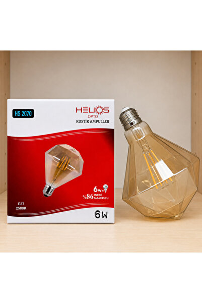 OPTO RUSTİK AMPULLER 6W 220-240V 2700K E27