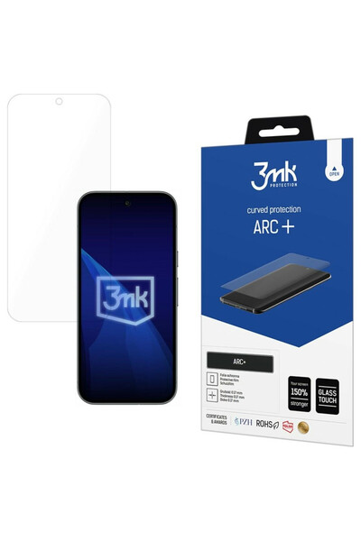 3MK Folie de protecție ARC+ pentru Google Pixel 11 5G, Transparentă, Auto-reg...