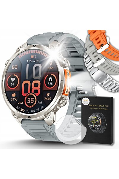 Angelo Watches SMARTWATCH CEAS BĂRBAȚI IMPERMEABIL APELURI MENIU PL SPORT CEA...
