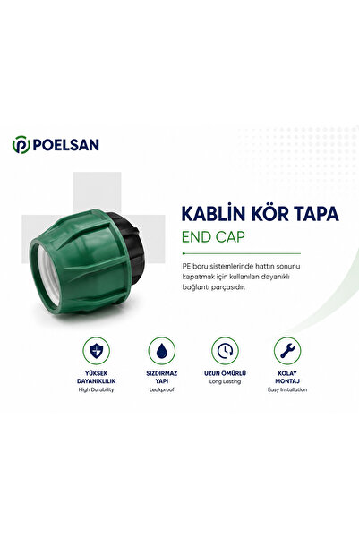 POELSAN KABLİN KÖR TAPA 32