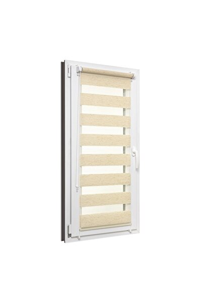 Lumino Rulou zi și noapte universal 70x150 cm, culoare crem melanj, montaj 3 ...