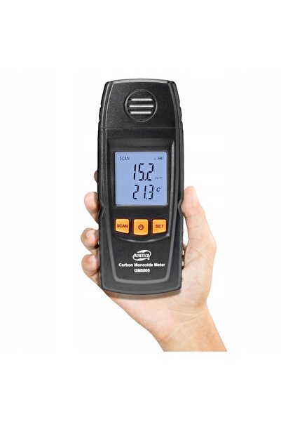 Benetech DETECTOR SENZOR CO 1000PPM CONTOR MONOXID DE CARBON AFIȘAJ LCD ALARM...