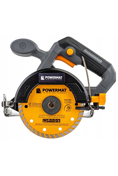 Powermat Mașină de tăiat gresie porțelanată și piatră glazurată cu apă, 1400W...
