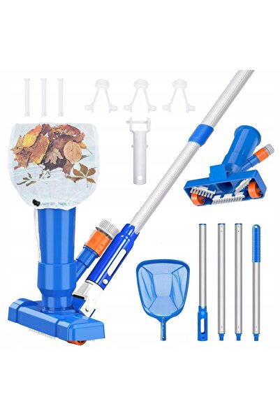 bedee Kit de curățare piscină, aspirator de piscină, plasă de curățare