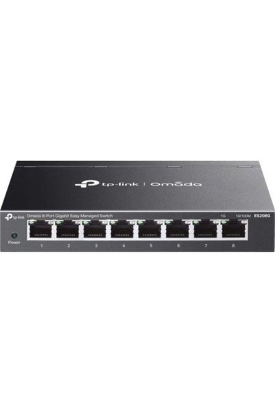 TP-LINK Διακόπτης 8 θυρών ES208G RJ-45 10/100/1000 Mbps