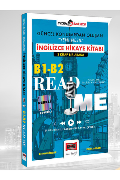 B1-B2 READ ME (Yeni nesil İngilizce hikaye kitabı)