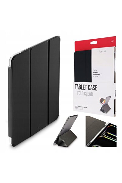 Hama Husă transparentă pliabilă cu suport pentru stilou iPad PRO 11 " 2025 2024