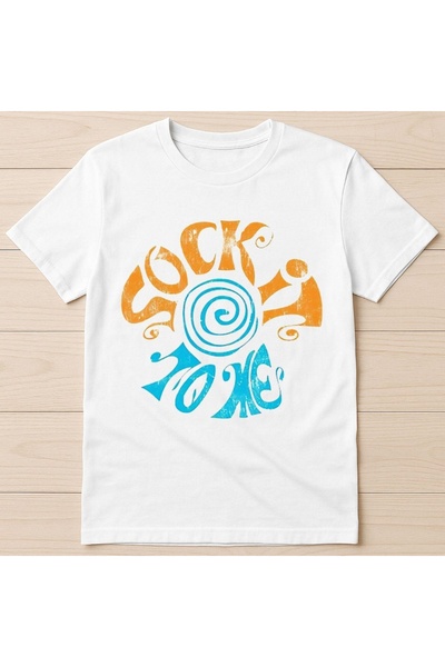Sock It To Me Movie Baskılı Unisex Oversize T-Shirt