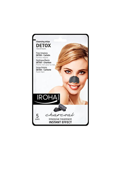 IROHA NATURE Benzi nazale detox pentru îndepărtarea punctelor negre, 5 bucăți