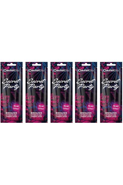 supertan California Secret Party Bronzer pentru Bronzare 5x15ml