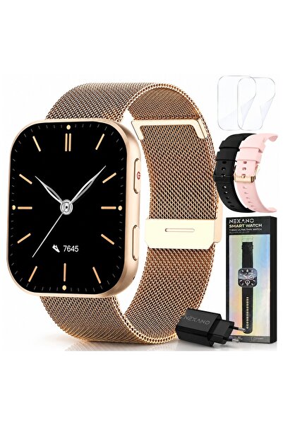 NexaNook SMARTWATCH FEMININ CEAS AMOLED MENIU PL APELURI NOTIFICAȚII ELEGANT