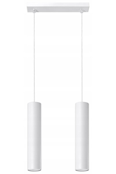 Sollux Lighting Lampă suspendată LAGOS 2 Albă