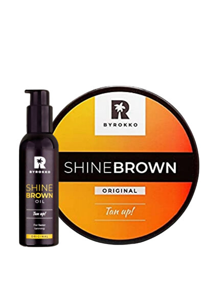 ByRokko Shine Brown + Ulei de bronzat 150ml