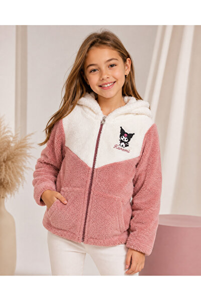 Uğur bebe Cardigan de pluș pentru fete – Cardigan moale de iarnă, de culoare ...