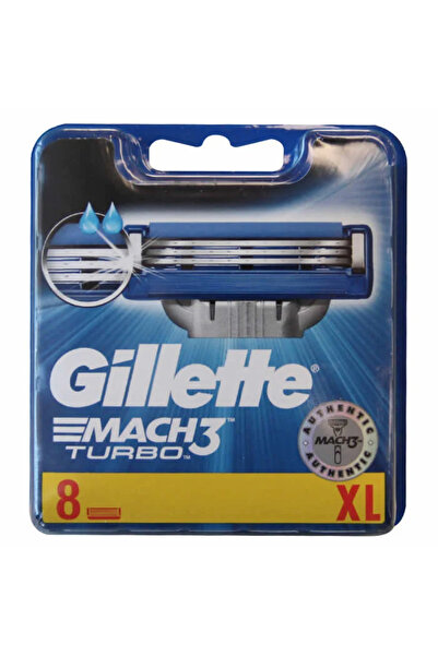 Gillette Gillete Mach3 Turbo 8 Unități XL