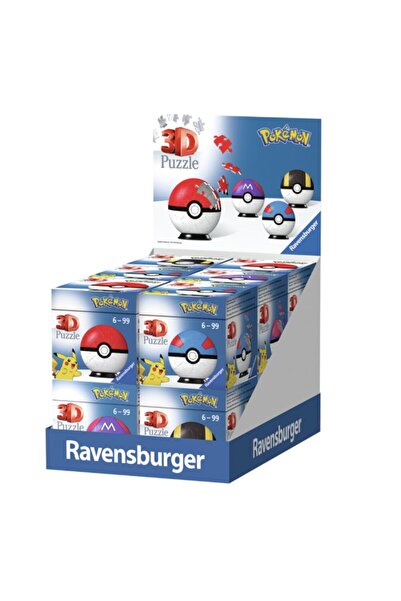 RAVENSBURGER Pokemon bile puzzle asortate 54 bucăți