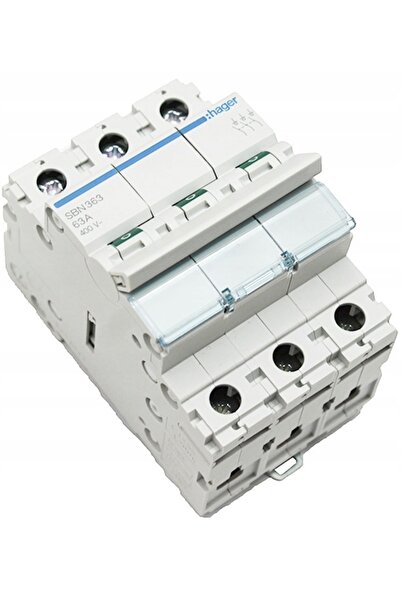hager Întrerupător izolator modular SBN363 3P 63A