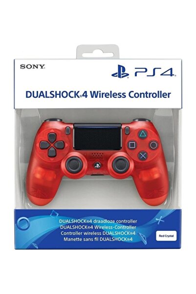 loonceteknoloji Ps4 Dualshock 4 V2 uyumlu Gamepad Yeni Nesil Kol Kırmızı