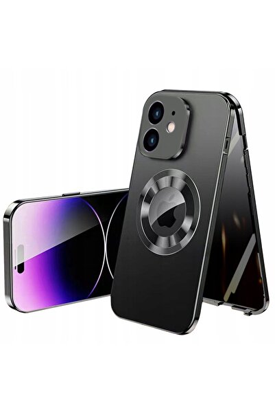 XGSM Husă magnetică DUAL GLASS pentru iPhone 12
