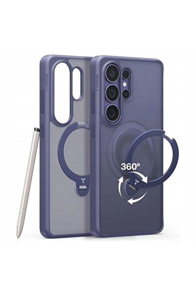 TORRAS Husă Q3 Spin Fiolet MagSafe cu suport pentru Samsung Galaxy S26 Ultra