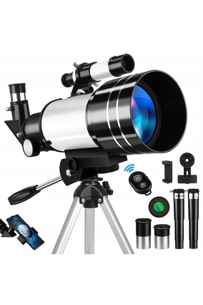 bedee Telescop astronomic pentru observarea Lunii, lunetă terestră pentru cop...