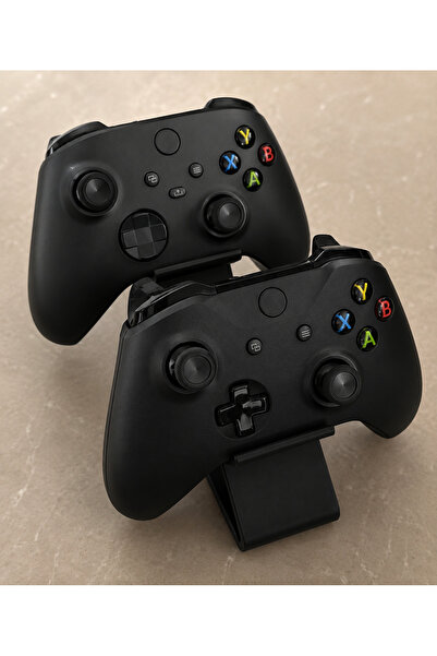 Lunvia Home 2'li Gamepad Kumanda Standı – Çiftli Dual Gamepad Tutucu 3D Baskı...