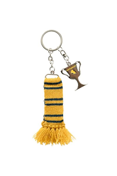 Erik Harry Potter Hufflepuff scarf keychain