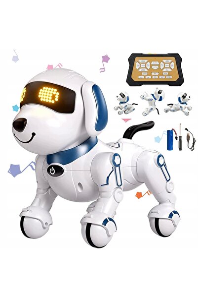 bedee ROBOT CÂINE INTERACTIV, ROBOT CÂINE PILOTAT DE LA DISTANȚĂ, CU TELECOMA...