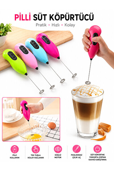 Genel Markalar Mini Mixer Otamatik Kahve Süt Köpürtüçü Karıştırıcı Cappucino ...