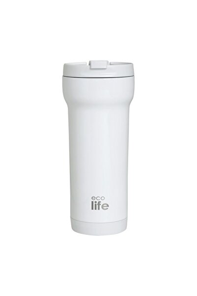 Ecolife Θερμός Κούπα - Λευκός Θερμός Καφέ 420ml