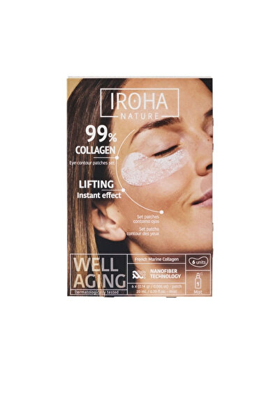 IROHA NATURE IROHA 99% COLAGEN plasturi pentru ochi 6 buc.