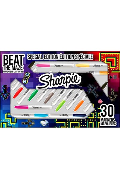 Generic Brand Fine Permanent Marker 30Pcs Box-Labyrinth