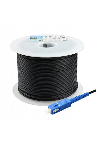 ViDiLine Cablu de patch din fibră optică monomod SC-SC 150m pentru router ONT