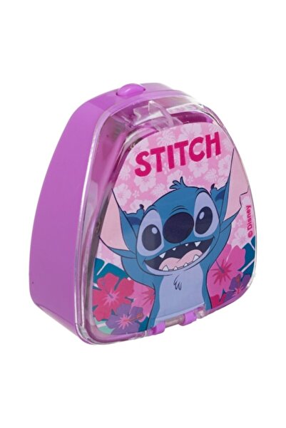 OEM Ascuțitoare din plastic, model Stitch, 3 găuri, 6cm