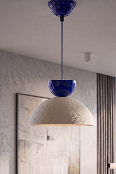 Hmydesign Handmade Wabi Sabi Karbon Beton Avize - Lacvaux