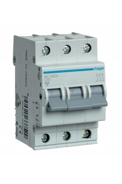 hager MC340A 40A, 3P, 400V comutator automat