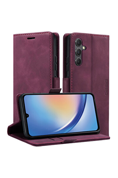 ERBORD Husă tip carte cu portofel pentru Samsung Galaxy A35 5G