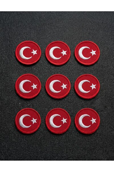 Genel Markalar Türk Bayrağı Nakışlı Cırtlı Peç Arma Taktik Askeri Arma Seti 6...