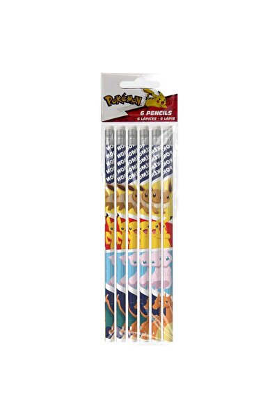 CYP BRANDS Pokemon set 6 pencils