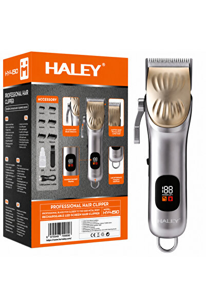 OEM Mașină Profesională de Tuns HALEY HY-4510, Lamă Ceramică, 5 Trepte de Tăi...