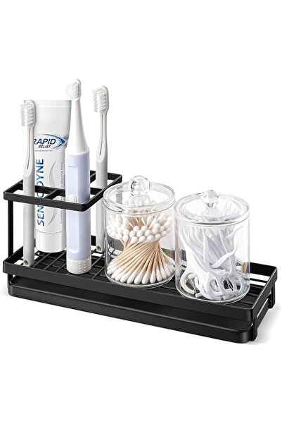 GENERAL Yala Joy Bathroom Toothbrush Holder Rustproof Metal Tooth Brush Organ...