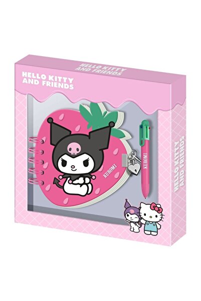 Karactermania Hello Kitty and Friends Kuromi Strawberry Diary + pen