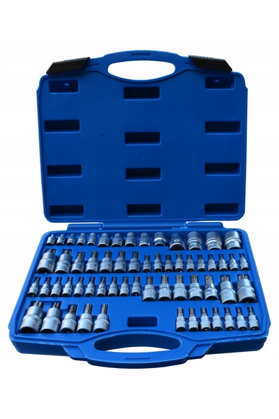 SATRA Set de chei tubulare TORX E-TORX TORX PLUS, cu prindere de 1/4 inch