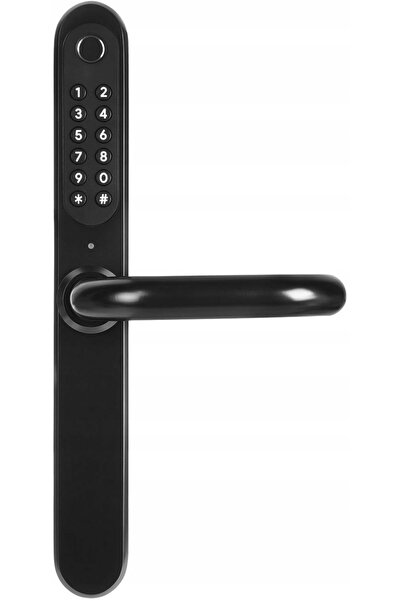 EURA Mâner de blocare electronic mecanic, card cu cod criptografic 72 90 92mm